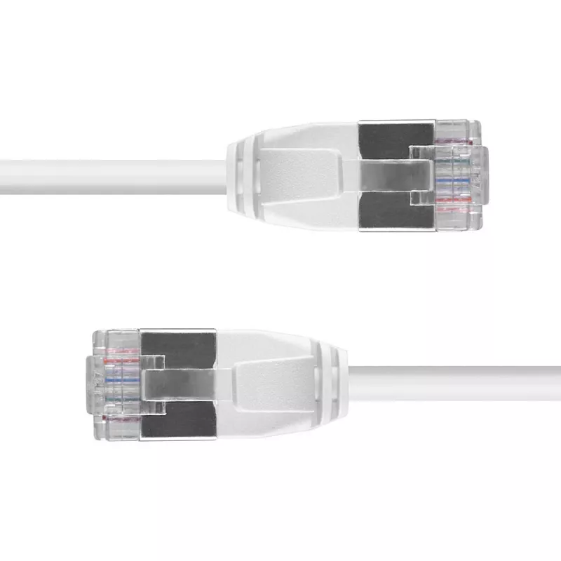 Lindy 1,5 m Cat.6A U/FTP itin plonas tinklo kabelis, pilkas