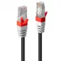 Lindy 45343 tinklo kabelis juodas 50 m Cat6a S/FTP (S-STP)