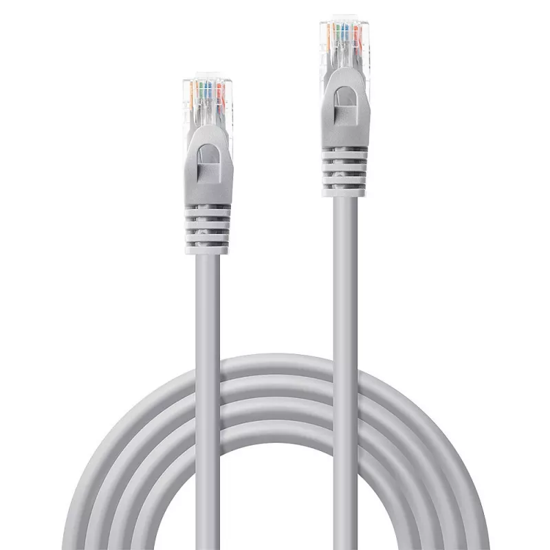 Lindy 48406 tinklo kabelis Pilkas 1 m Cat5e U/UTP (UTP)