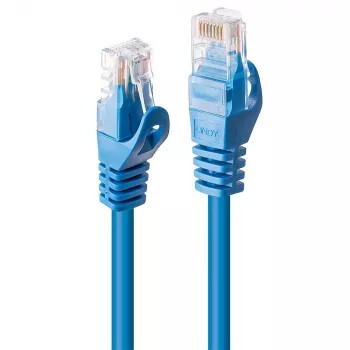 Lindy 48172 tinklo kabelis mėlynas 1 m Cat6 U/UTP (UTP)