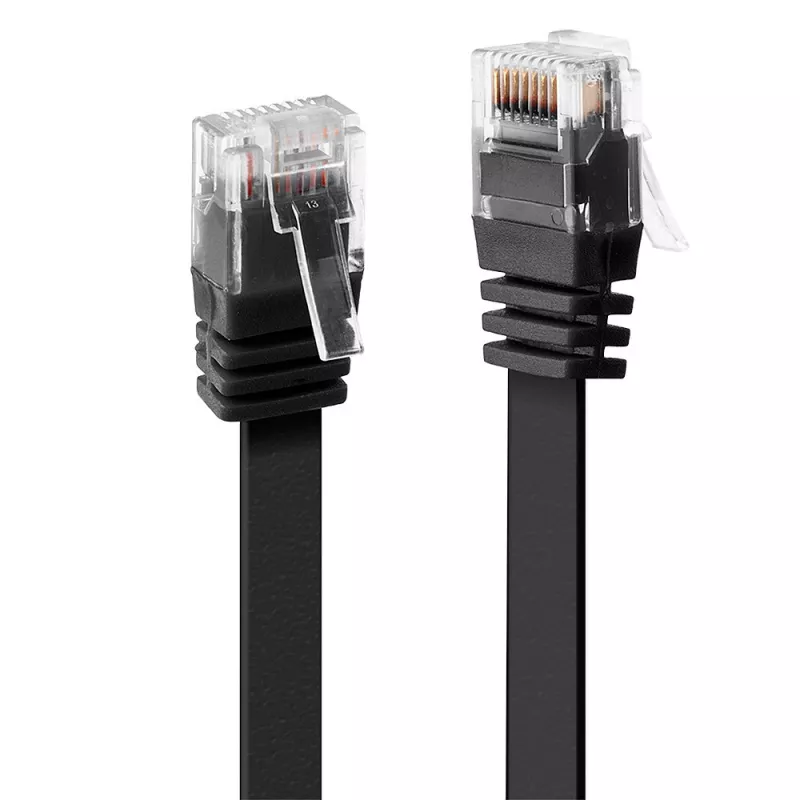 Lindy 47525 tinklo kabelis juodas 10 m Cat6 U/UTP (UTP)