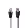 Tinklo kabelis Lindy Cat.6A U/FTP LSZH vientisa gysla, 90 m, pilkas, RJ-45 į RJ-45