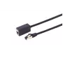 Microconnect MC-SFTP-CAT8.103EXT-S tinklo kabelis Juoda 3 m Cat8.1 S/FTP (S-STP)