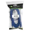 Techly USB 3.0 laidas A kištukas / B kištukas 0.5 m mėlynas ICOC U3-AB-005-BL