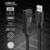 Lindy 20 m USB 3.0 aktyvusis ilginamasis laidas, A į C