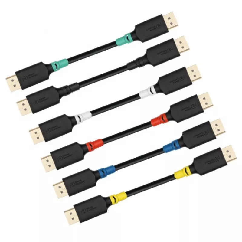 DisplayPort laidas MicroConnect MC-DP-MMG-500LSZH, 4K, DisplayPort 1.2, 5,0 m, LSZH apvalkalas
