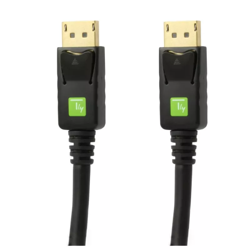 Techly ICOC DSP-A-050 DisplayPort laidas 5 m Juoda