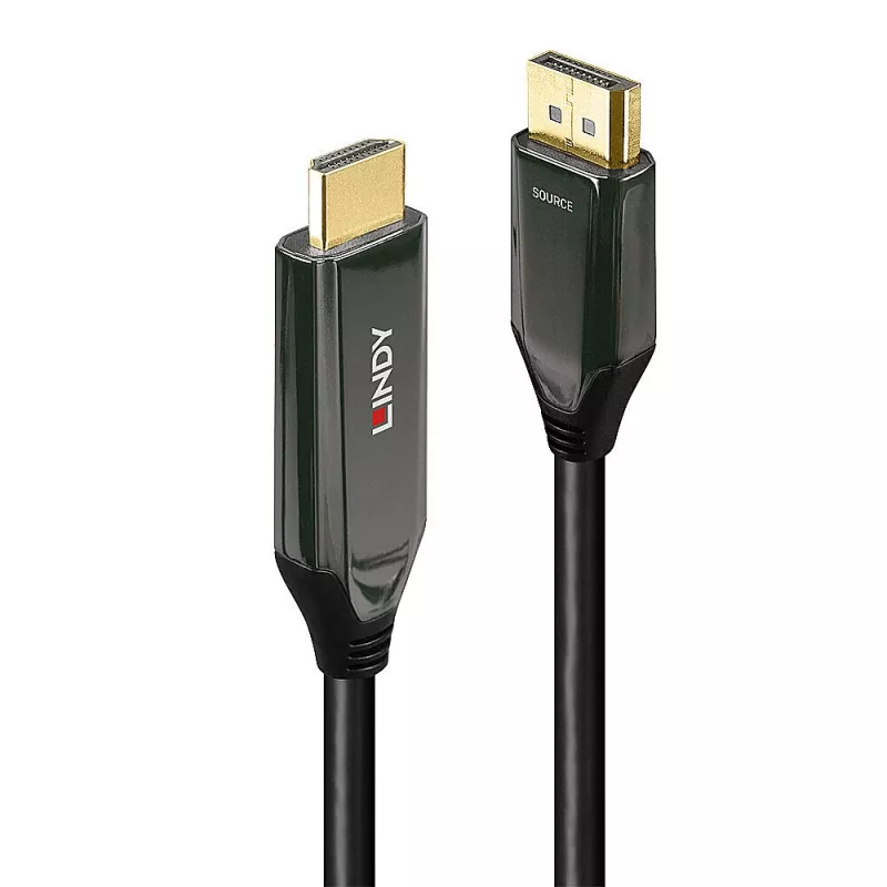 Lindy 1 m aktyvus DisplayPort 1.4 į HDMI 8K60 laidas