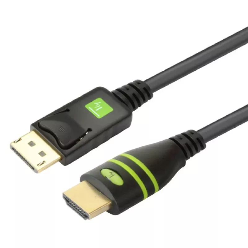 Techly DisplayPort į HDMI laidas adapteris 1 m ICOC DSP-H-010