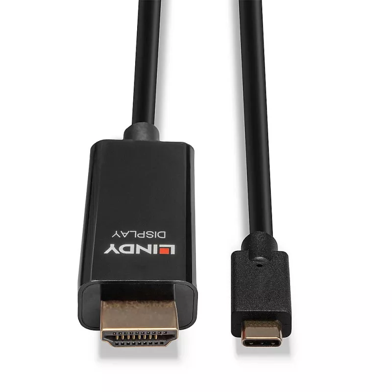Lindy 5 m USB Type C į HDMI 4K60 adapterio kabelis su HDR