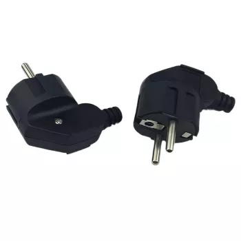 MicroConnect MC-GRUA-B kampinis „Schuko“ maitinimo kištukas, juodas