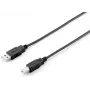 USB 2.0 Type A į Type B laidas Equip 128860 1.8m juodas