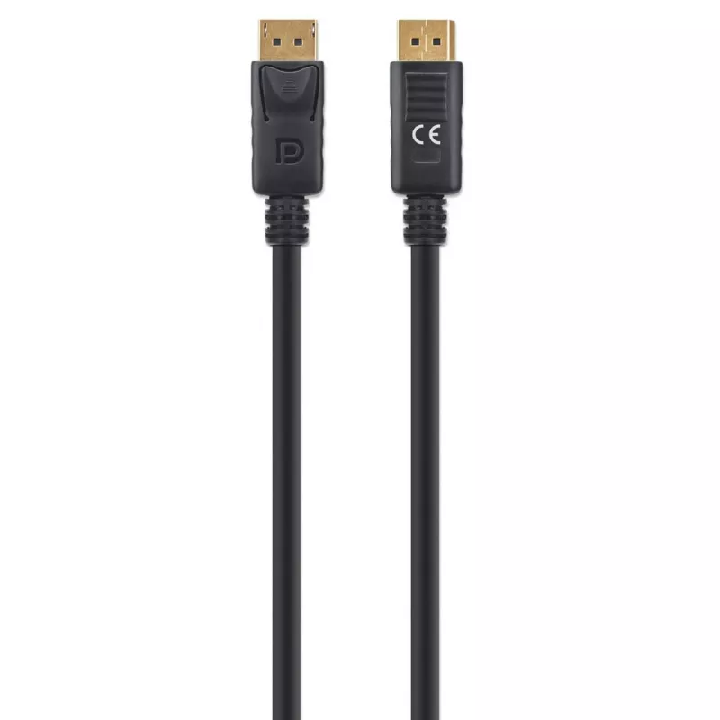 Manhattan DisplayPort 1.4 kabelis 8K@60Hz 2m PVC kištukas-kištukas