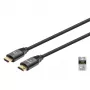 HDMI laidas Manhattan 8K@60Hz 1m pintas kištukas-kištukas juodas