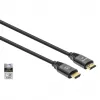 HDMI laidas su Ethernet Manhattan 8K@60Hz 2m pintas patinas-patinas juodas