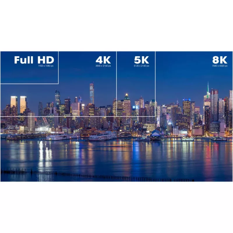 HDMI laidas Manhattan 8K 60Hz 3m kištukas-kištukas juodas