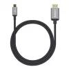 Manhattan USB-C į HDMI laidas, 4K@60Hz, 1m, juodas, vyriškas į vyrišką, trejų metų garantija, atitinka CDP2HD2MBNL