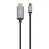 Manhattan USB-C į HDMI kabelis, 4K@60Hz, 2 m, juodas, kištukas–kištukas, trejų metų garantija, atitinka CDP2HD2MBNL