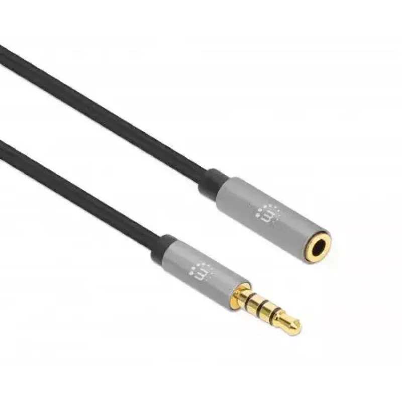 Garso ilginimo kabelis Manhattan 3,5 mm 3 m kištukas/lizdas