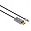 USB-C į DisplayPort kabelis Manhattan CDP2DP146B 8K 2m