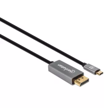 USB-C į DisplayPort kabelis Manhattan CDP2DP146B 8K 2m