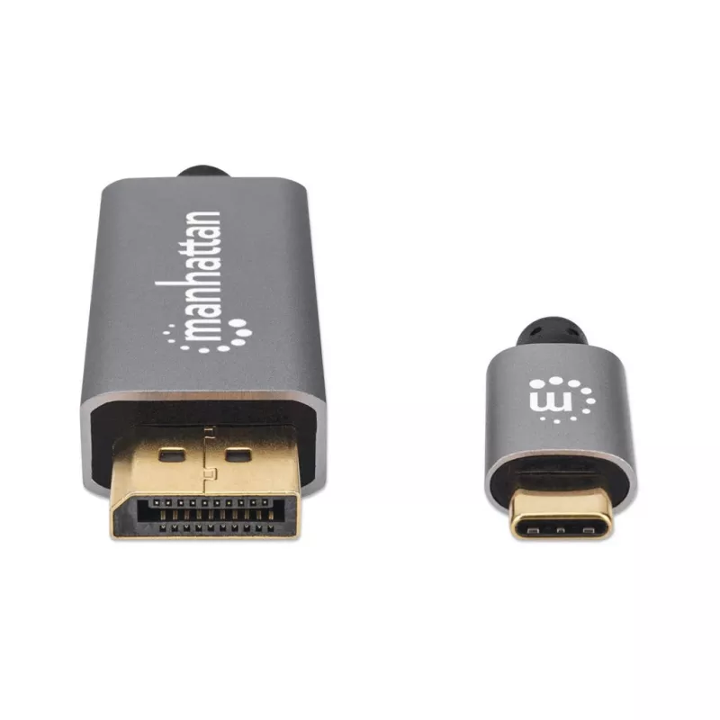 USB-C į DisplayPort kabelis Manhattan CDP2DP146B 8K 2m
