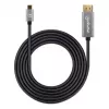 USB-C į DisplayPort kabelis Manhattan CDP2DP146B 8K 2m
