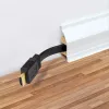 Manhattan plokščias HDMI laidas su Ethernet, 4K@60Hz (Premium High Speed), 10 m, kištukas-kištukas, juodas, Ultra HD 4k x 2k, pilnai ekranuotas, paauksuoti kontaktai, garantija visam gyvenimui