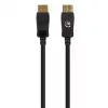 Manhattan DisplayPort 1.4 laidas, 8K@60Hz, 3 m, pintas laidas, kištukas–kištukas, su skląsčiais, visiškai ekranuotas, juodas, garantija visam gyvenimui, atitinka DP14MM3M