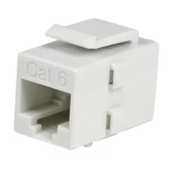 StarTech.com baltas Cat 6 RJ45 „Keystone“ lizdo tinklo mova – F/F