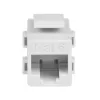 StarTech.com baltas Cat 6 RJ45 „Keystone“ lizdo tinklo mova – F/F