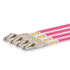 Lanview LVO230502-MTP InfiniBand šviesolaidinis kabelis 2 m OM4 MTP LC