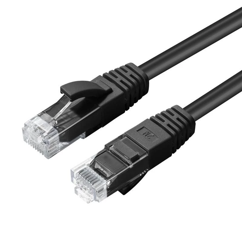 Tinklo kabelis MicroConnect CAT6A UTP RJ-45 0,15 m juodas