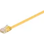 Microconnect V-UTP601Y-FLAT tinklo kabelis geltonas 1 m Cat6 U/UTP (UTP)