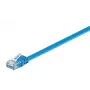 Microconnect V-UTP602B-FLAT tinklo kabelis, mėlynas, 2 m, Cat6 U/UTP (UTP)