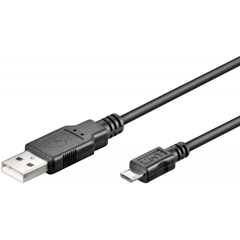 Microconnect USBABMICRO5 USB laidas USB 2.0 5 m USB A Micro-USB B Juodas