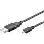 Microconnect USBABMICRO5 USB laidas USB 2.0 5 m USB A Micro-USB B Juodas