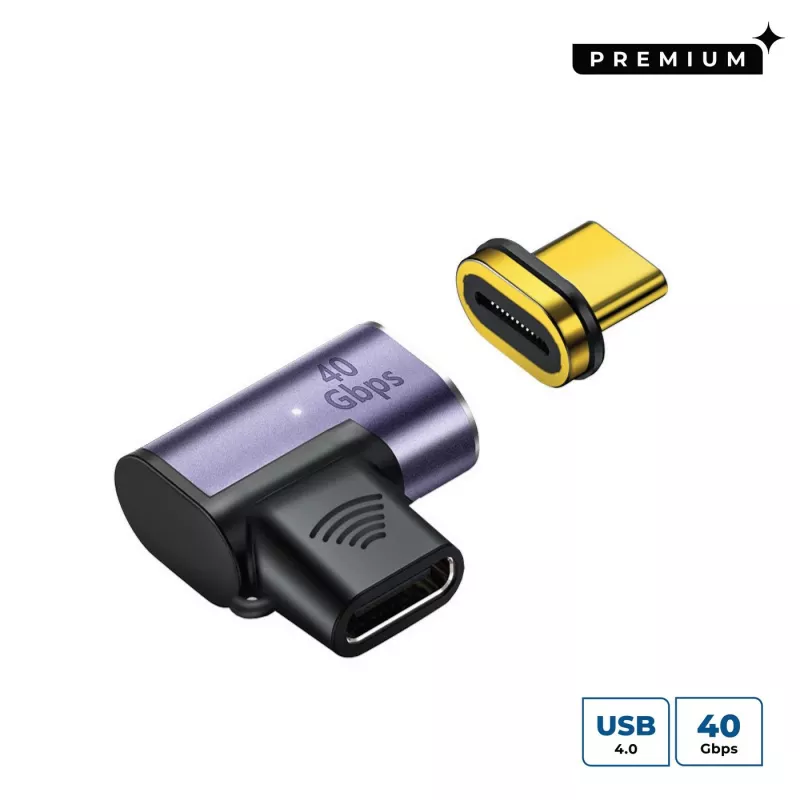 USB laidas Microconnect MC-USB4CCMF-MAGNETIC 4A 1m