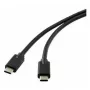 Microconnect DOCKUSB3.2CC1 USB laidas USB 3.2 Gen 2 (3.1 Gen 2) 1 m USB C juodas