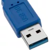 Techly USB 3.0 ilginamasis laidas A kištukas / A lizdas 3 m mėlynas ICOC U3-AA-30-EX