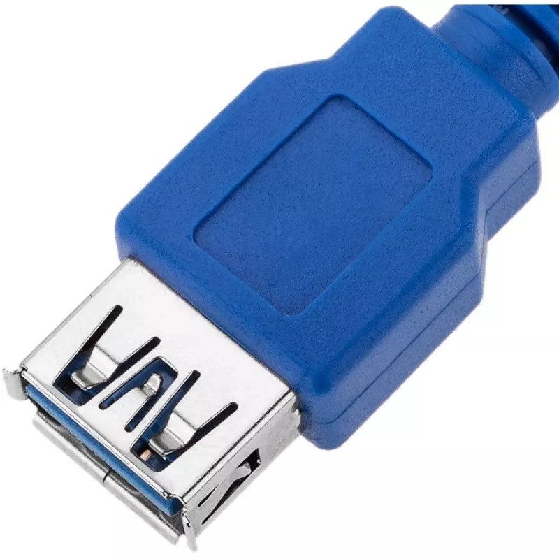 Techly USB 3.0 ilginamasis laidas A kištukas / A lizdas 3 m mėlynas ICOC U3-AA-30-EX