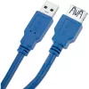 Techly USB 3.0 ilginamasis laidas A kištukas / A lizdas 3 m mėlynas ICOC U3-AA-30-EX