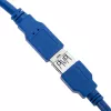 Techly USB 3.0 ilginimo laidas A kištukas / A lizdas 0,5 m mėlynas ICOC U3-AA-005-EX