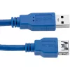 Techly USB 3.0 ilginimo laidas A kištukas / A lizdas 0,5 m mėlynas ICOC U3-AA-005-EX