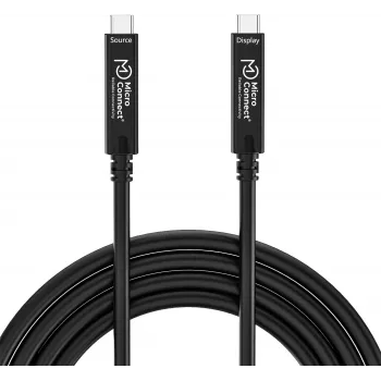 USB-C laidas MicroConnect MC-USB3.2CC075-8K-OP 7,5 m — USB-C į USB-C, 7,5 m ilgis