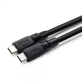 USB-C laidas MicroConnect ColorFlex 100W USB3.2CC03-LSZH, USB-C į USB-C, USB 3.2, 100W PD, LSZH apvalkalas
