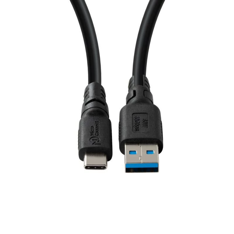 USB-C į USB-A adapterio laidas MicroConnect USB3.2AC1-LSZH, 1 m, USB 3.2