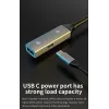 Microconnect USB3.0AAF20A USB laidas 20 m USB A Juoda