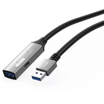 Microconnect USB3.0AAF20A USB laidas 20 m USB A Juoda
