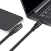 Microconnect MC-LS-USB4CC2.0-A USB laidas 2 m USB C Juoda